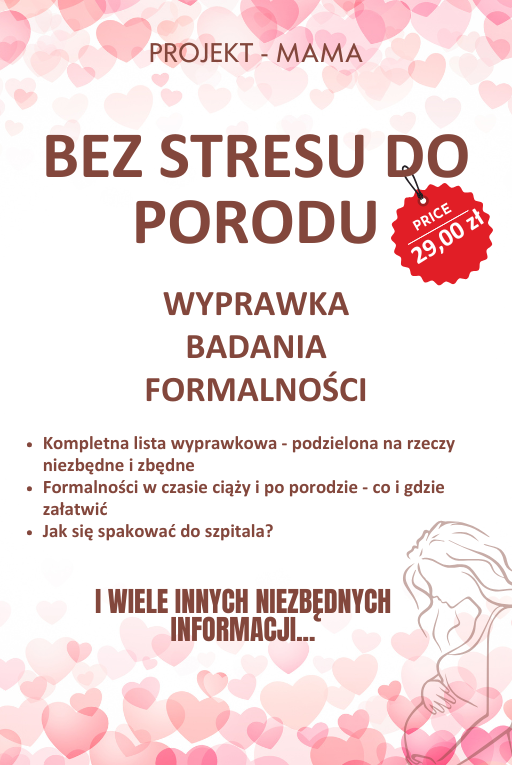 Bez Stresu do Porodu Wyprawka, Badania, Formalności